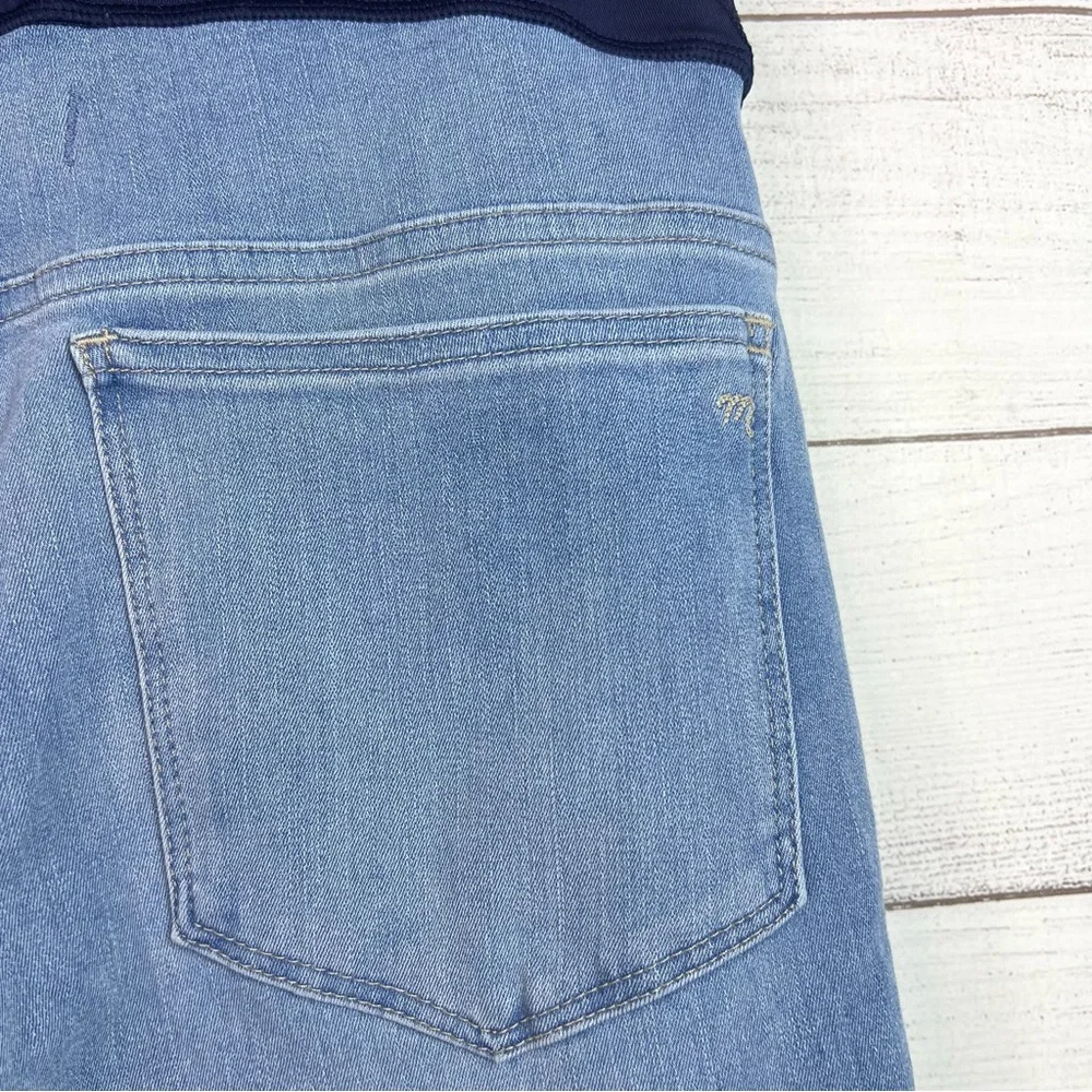Madewell Maternity Over-the-Belly Roadtripper Jeggings Berrington Wash Size 30